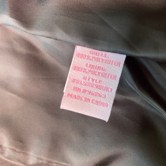 Pinc Premium Red and Black Plaid Puffer Vest Small - Picture 7 of 9